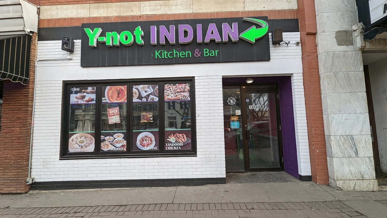 Nepali momos and Indo-Chinese fusion dishes Y-Not Indian Edmonton
